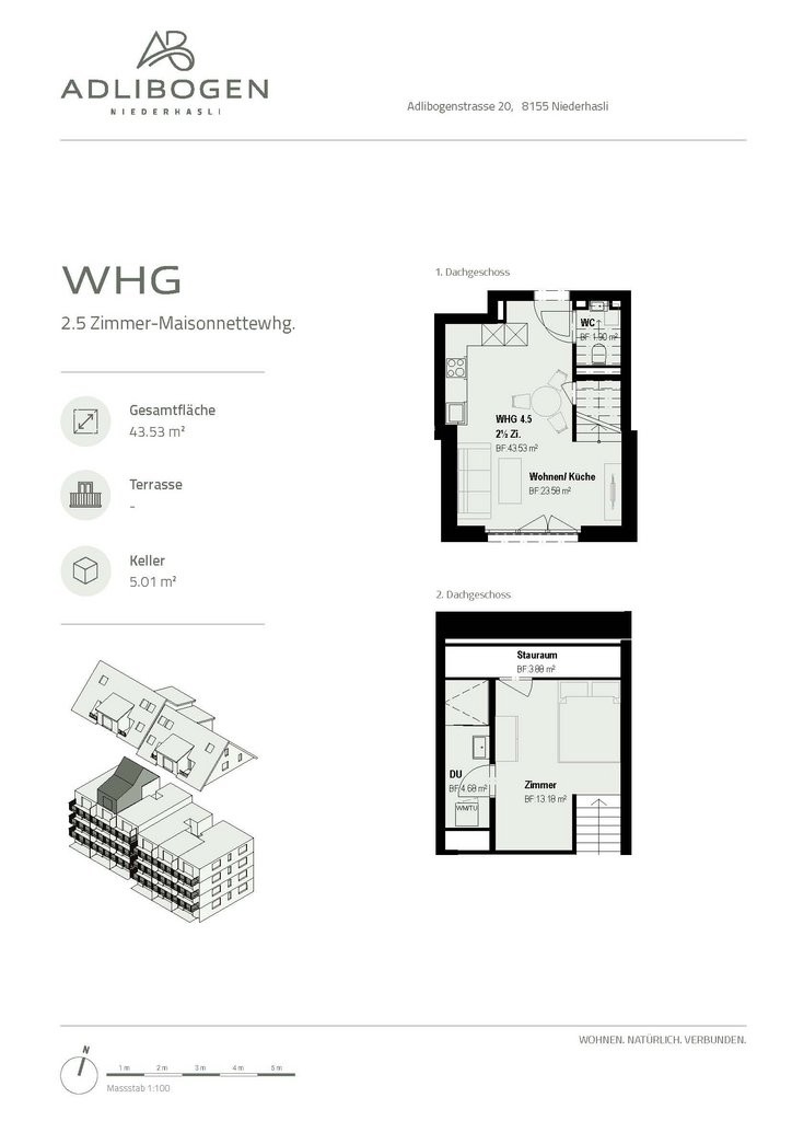 Appartamento di 2 ½ locali, foto 6 di 6