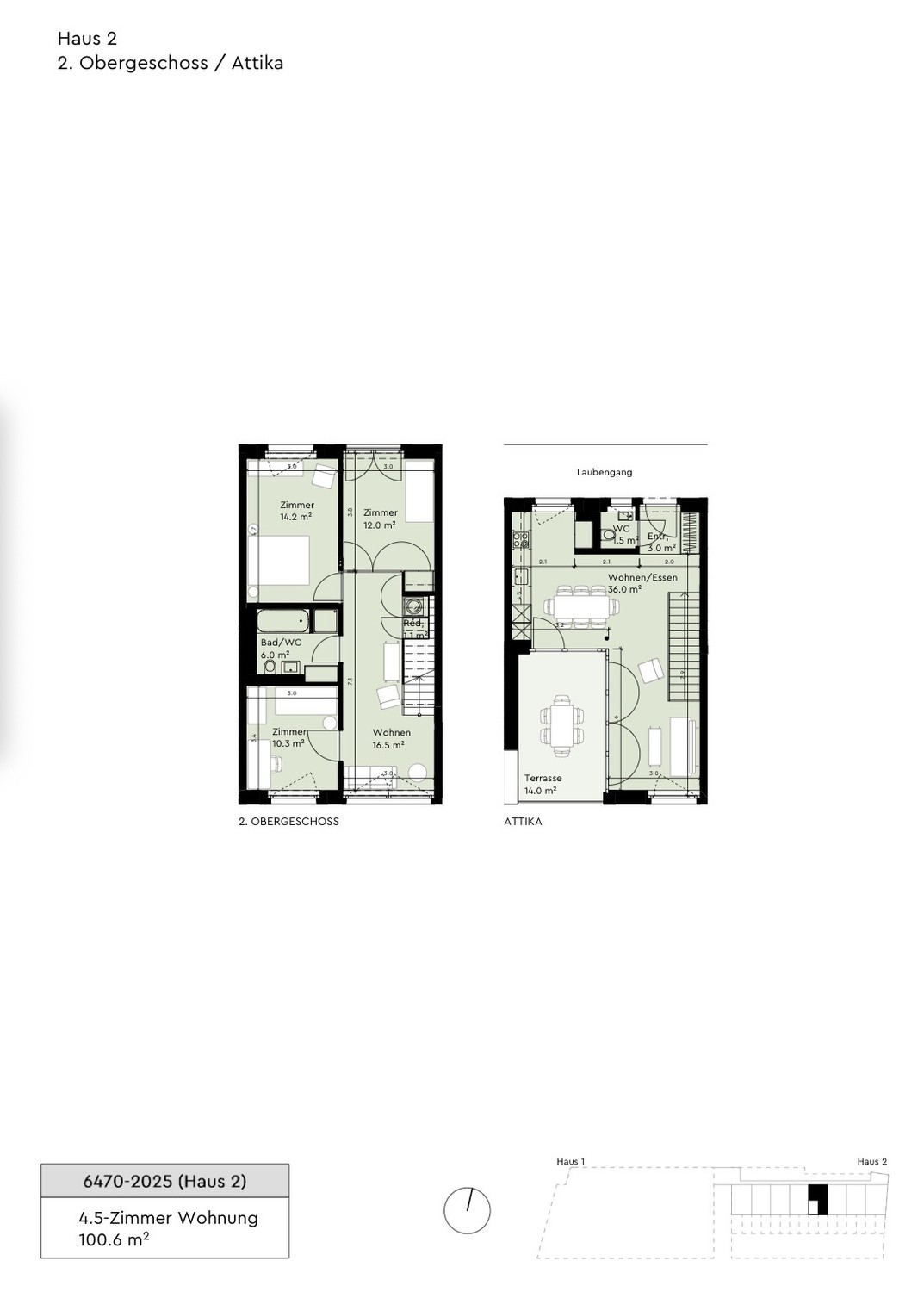 4 ½ rooms apartment