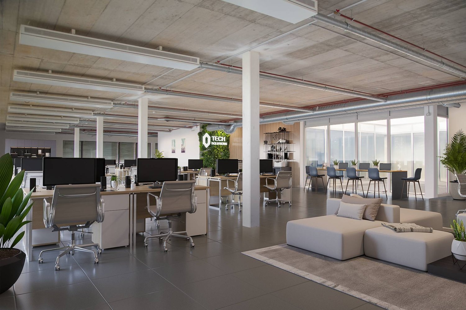 1500m² commercial