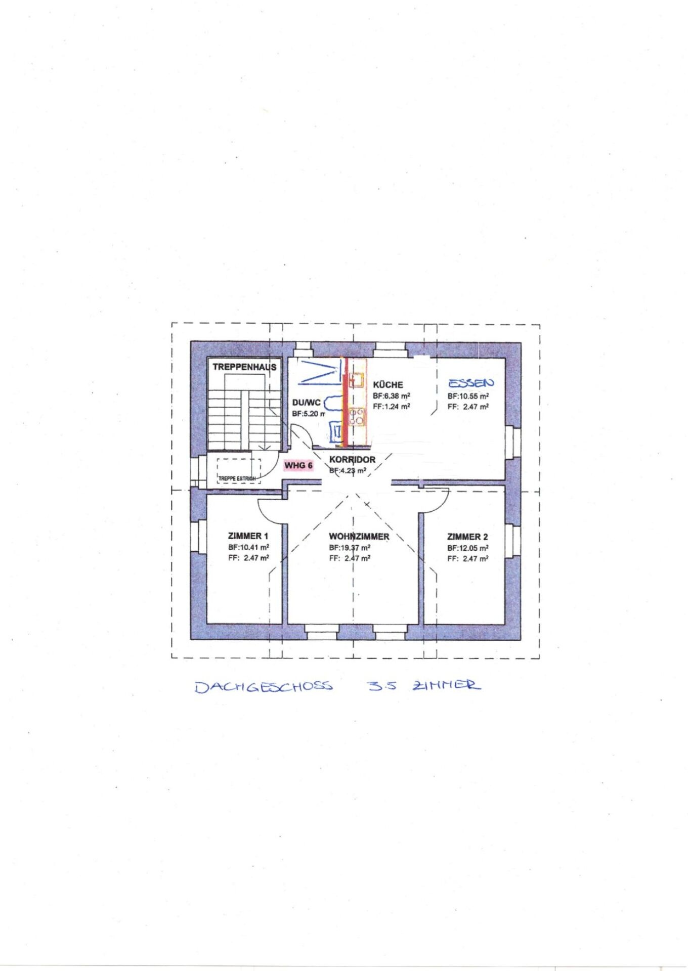 appartamento mansardato di 2 ½ locali, foto 8 di 8
