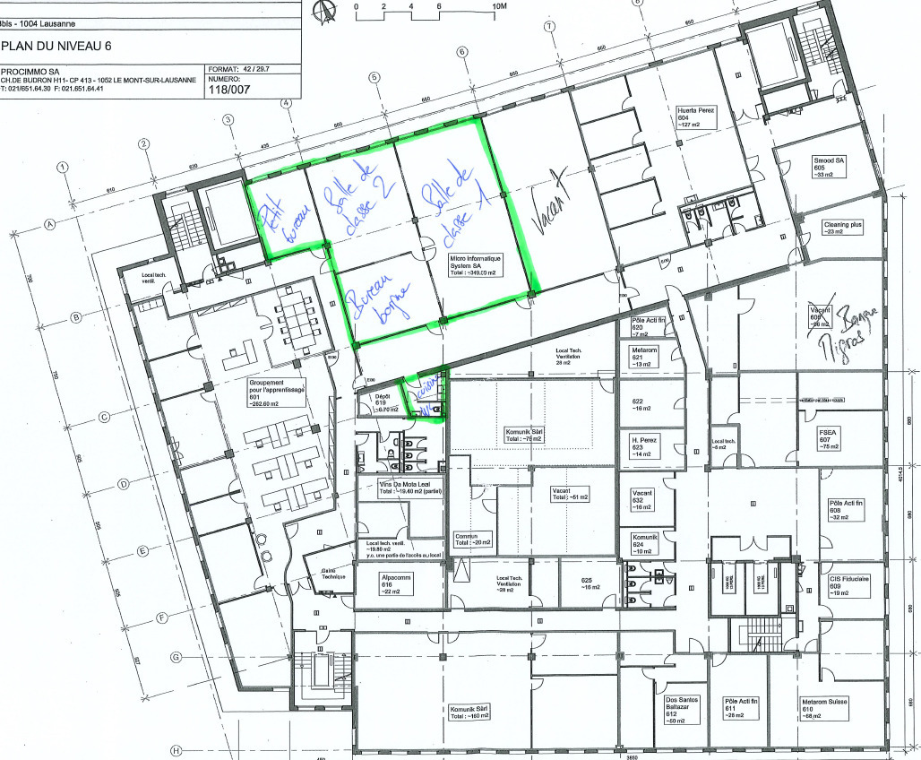 ufficio di 200m²