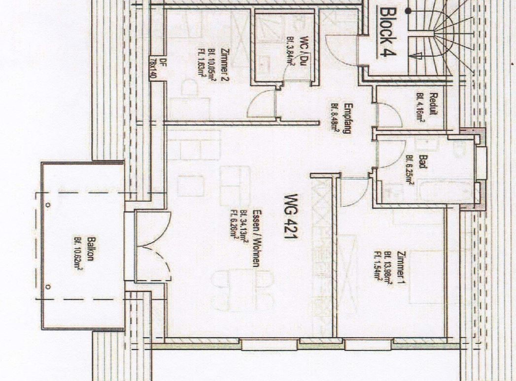 Appartamento di 3 ½ locali