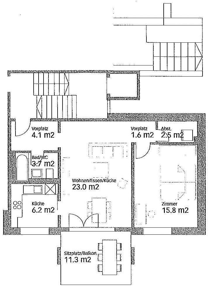 appartamento di 2 locali, foto 7 di 8