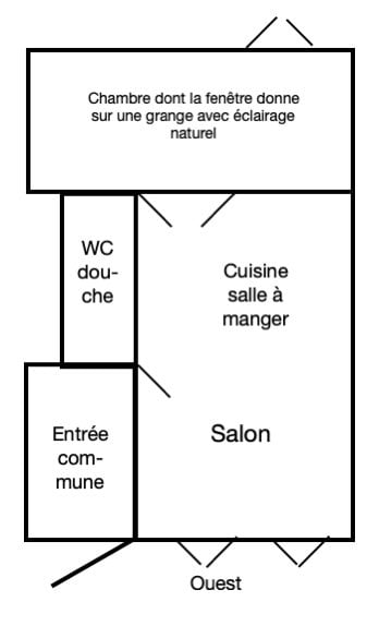 Appartamento di 1 ½ locali