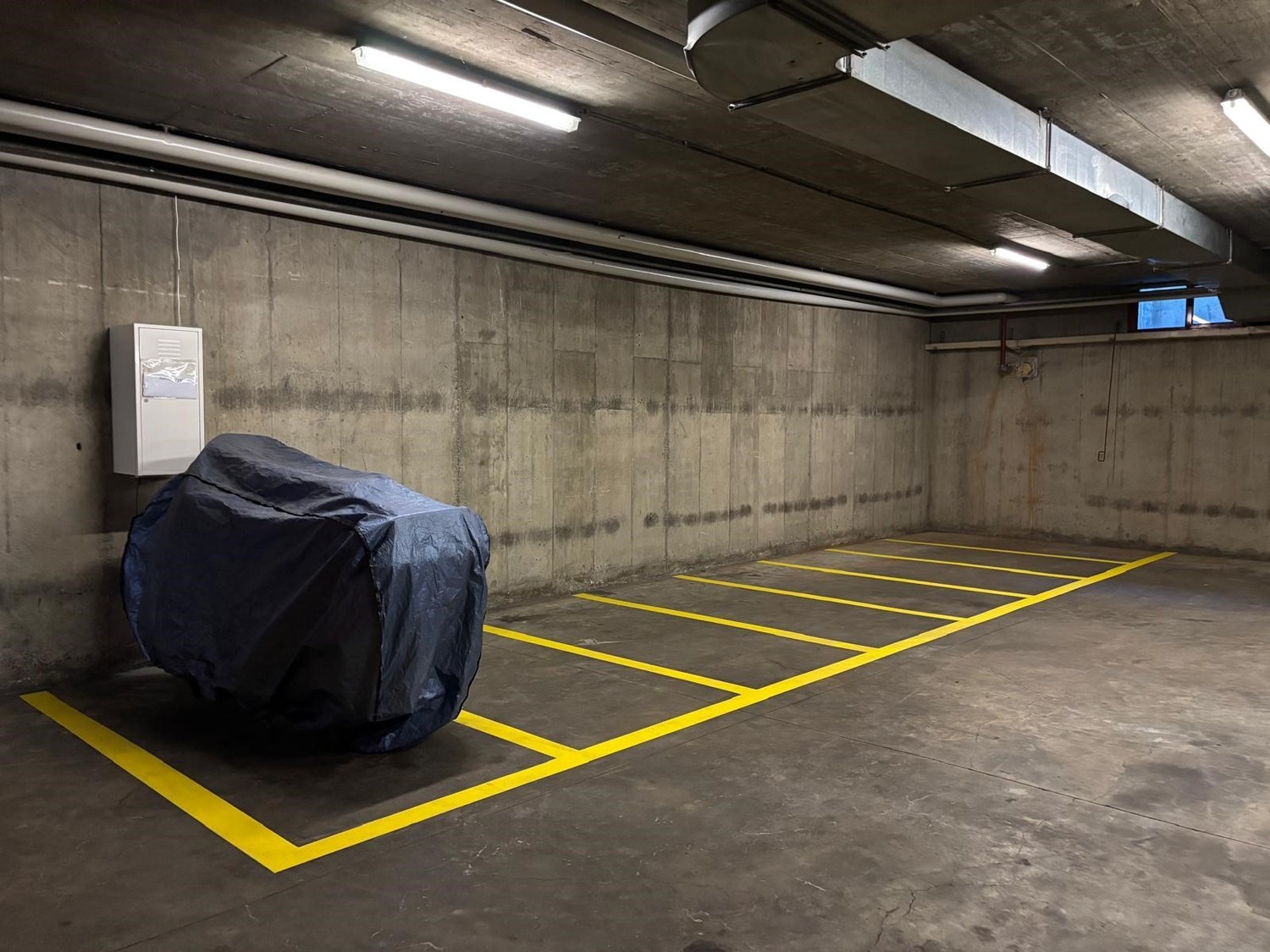 3m² di parcheggio coperto per biciclette