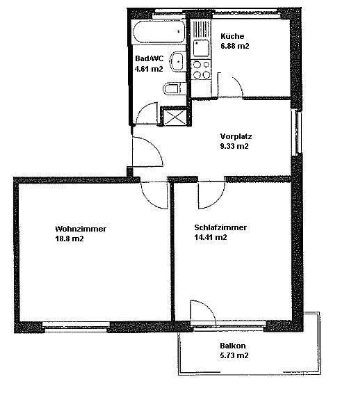 Appartamento di 1 ½ locali, foto 8 di 8