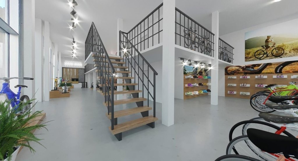 negozio di 375m²