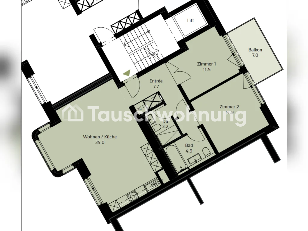 Appartamento di 3 ½ locali, foto 7 di 7