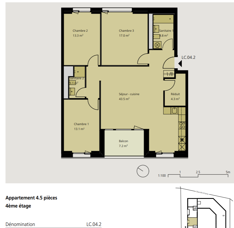 Appartamento di 4 ½ locali, foto 5 di 5