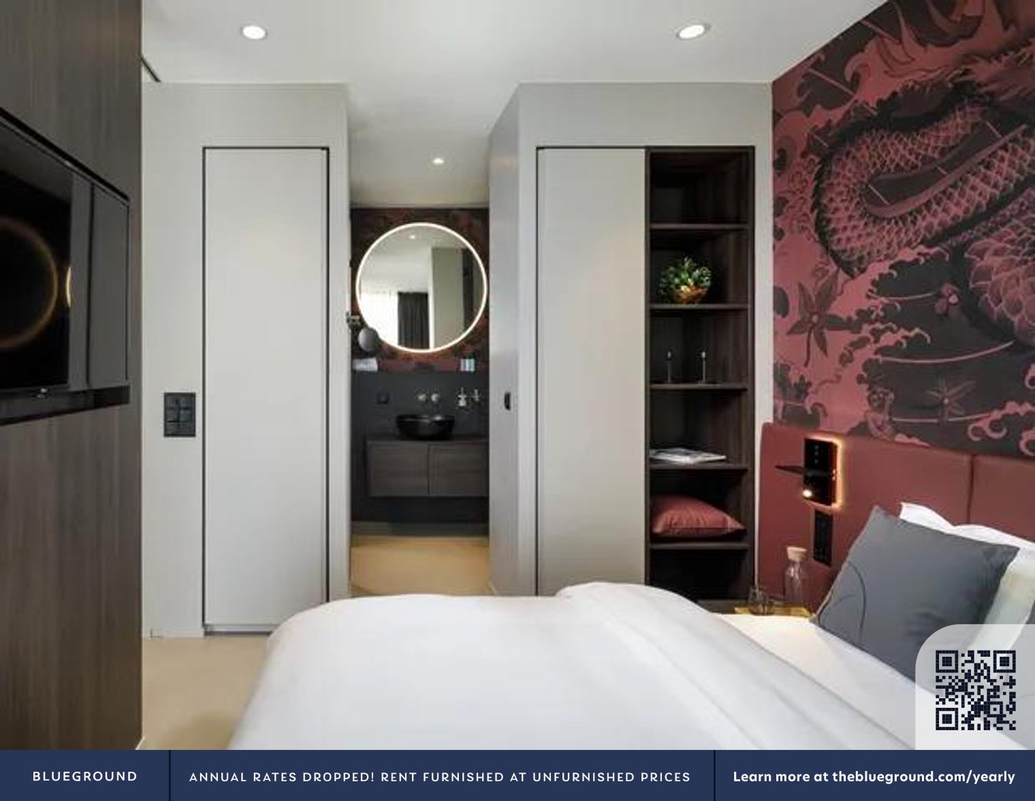 2 rooms furnished flat