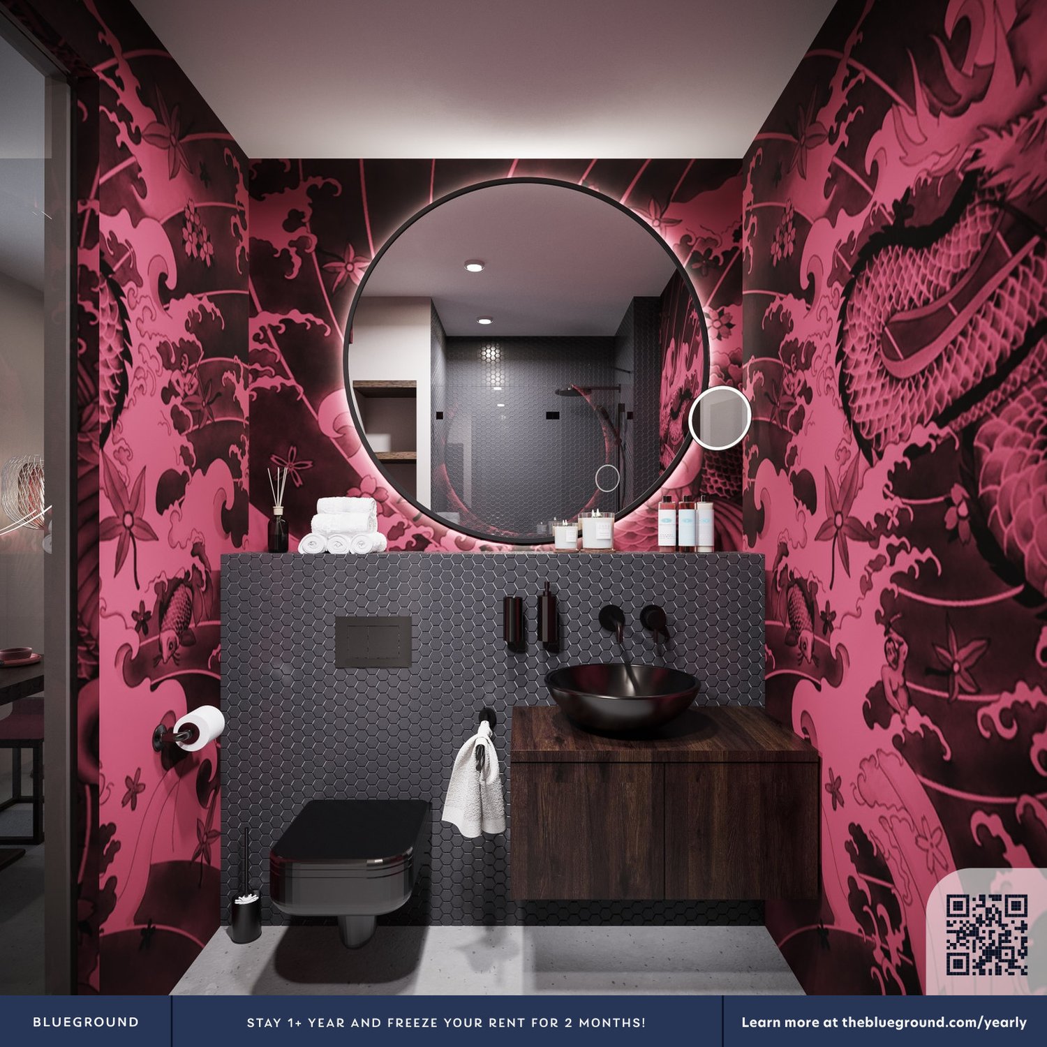 2 rooms furnished flat