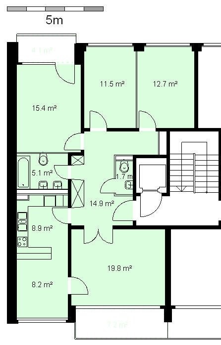 Appartamento di 4 ½ locali, foto 7 di 7