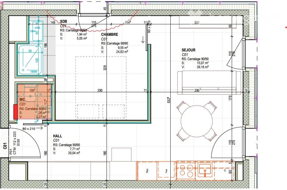 Appartamento di 2 ½ locali