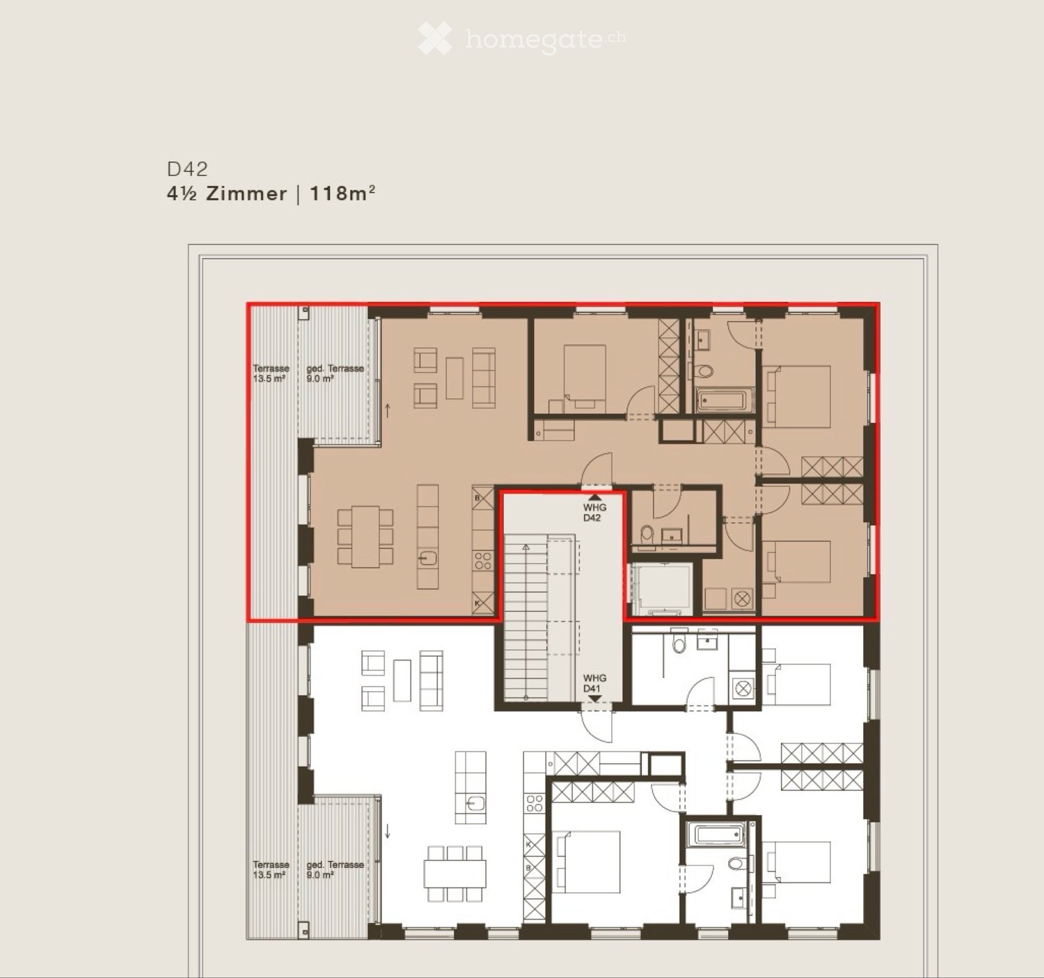 appartamento di 4 locali, foto 5 di 5