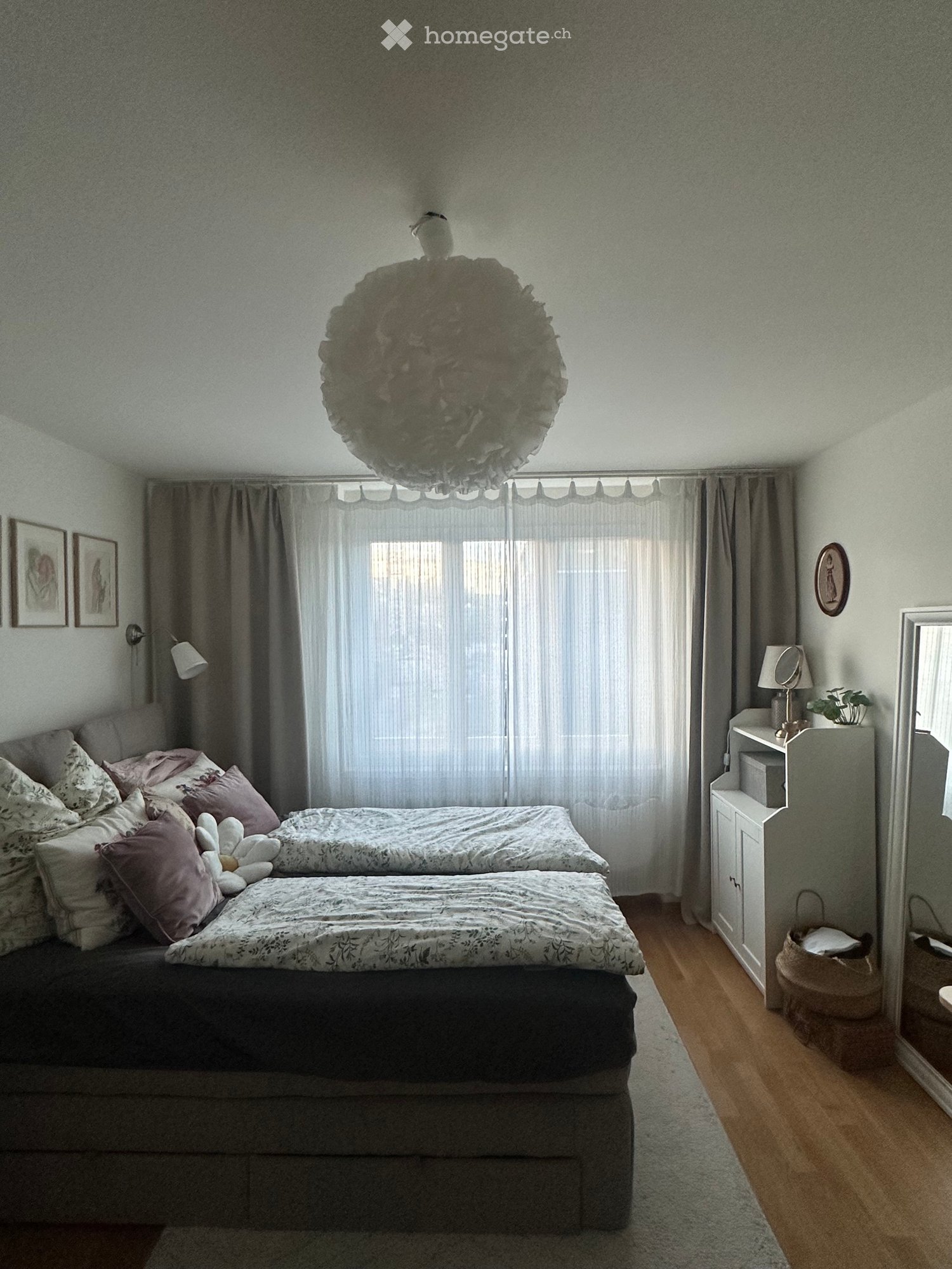 1 pièce chambre individuelle