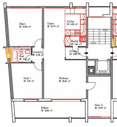 Appartamento di 3 ½ locali, foto 7 di 7