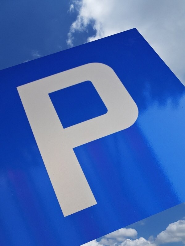 Posto auto esterno per biciclette