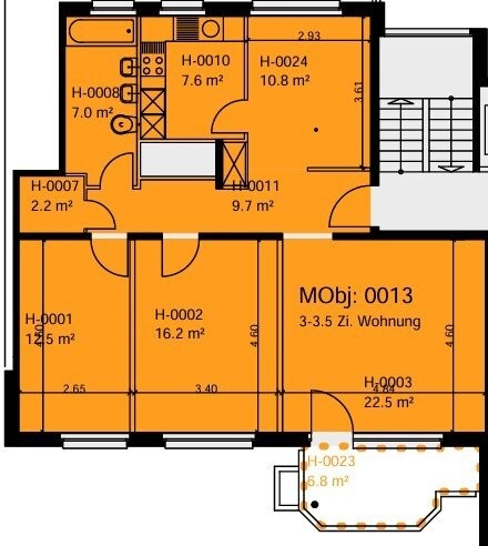 Appartamento di 3 ½ locali