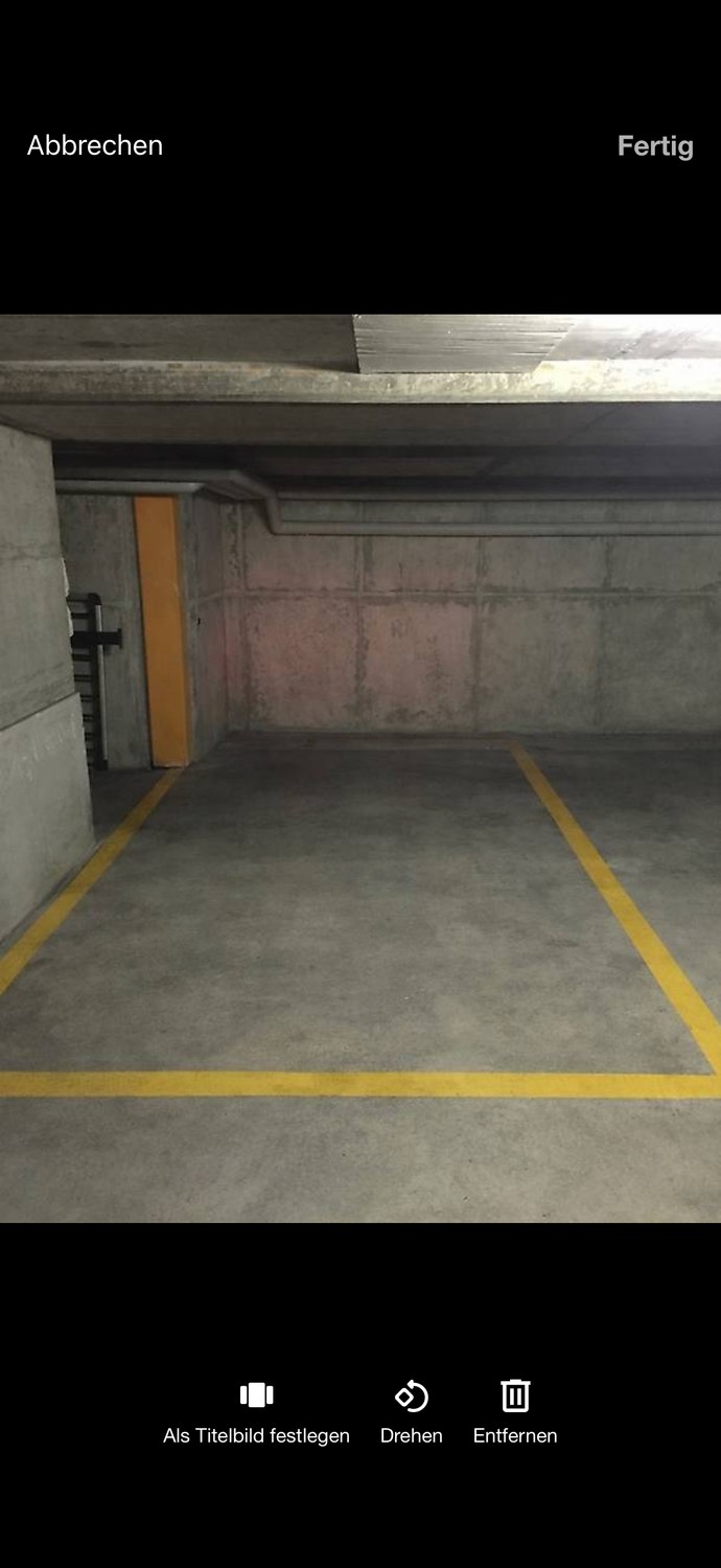 Posto auto sotterraneo