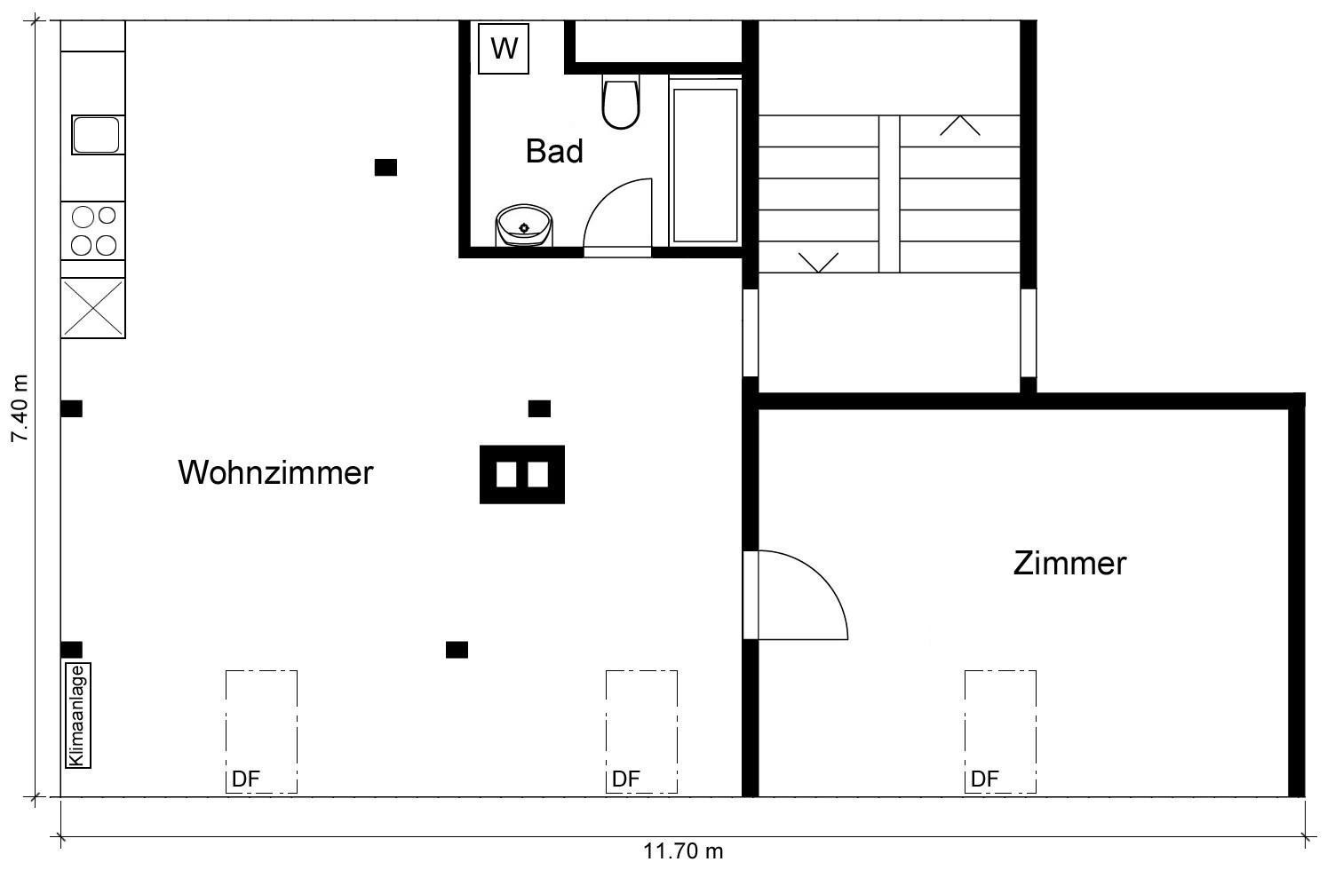 Appartamento di 2 ½ locali