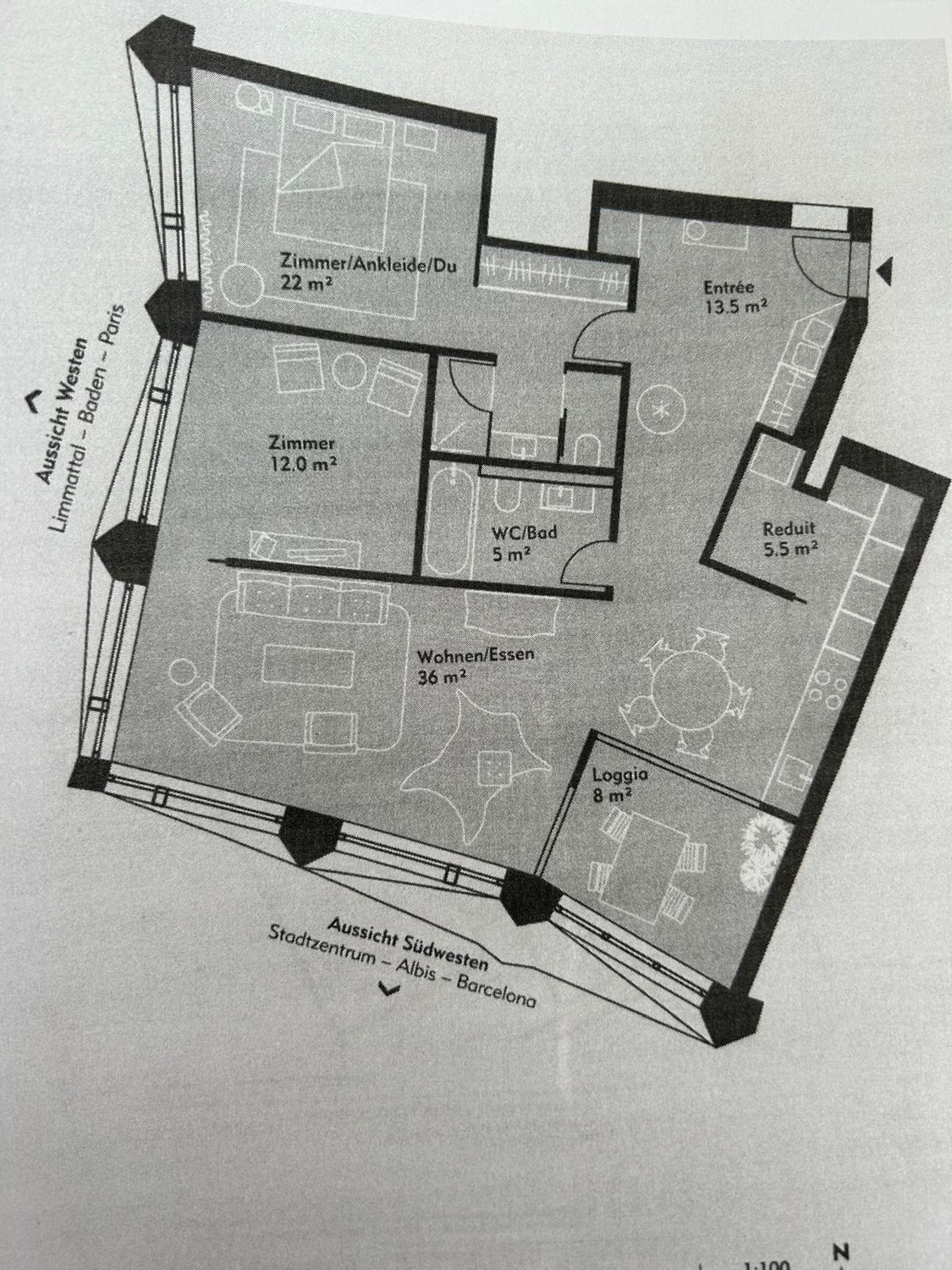 Appartamento di 2 ½ locali, foto 8 di 8