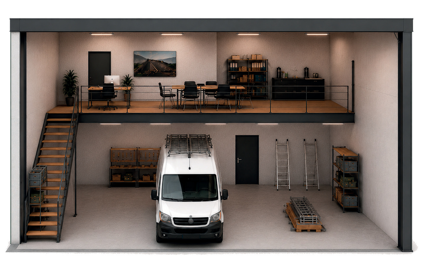 Oggetto industriale di 230m²