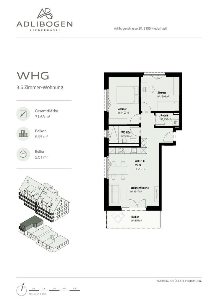 Appartamento di 3 ½ locali, foto 6 di 6