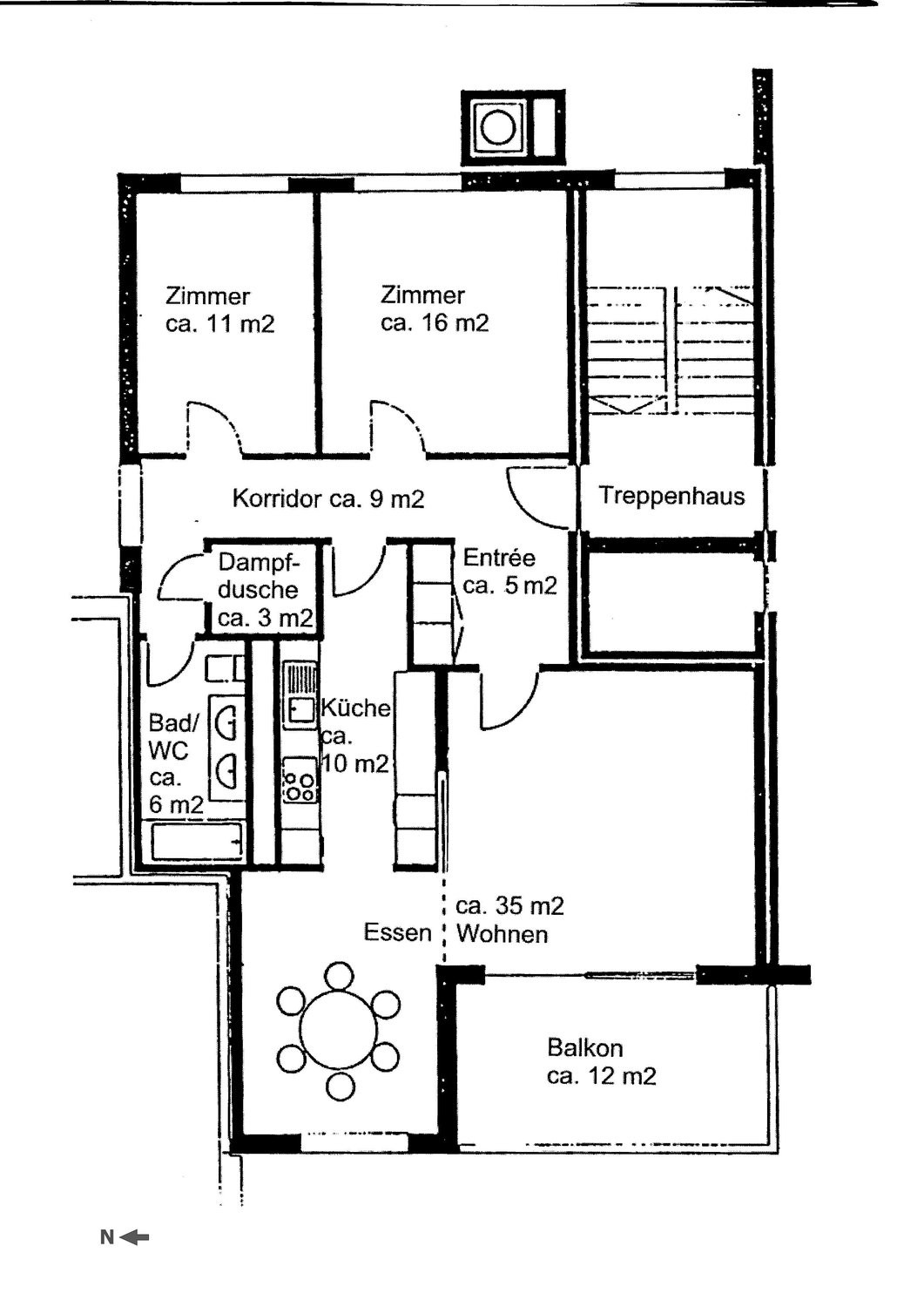 appartamento arredato di 2 ½ locali, foto 10 di 10
