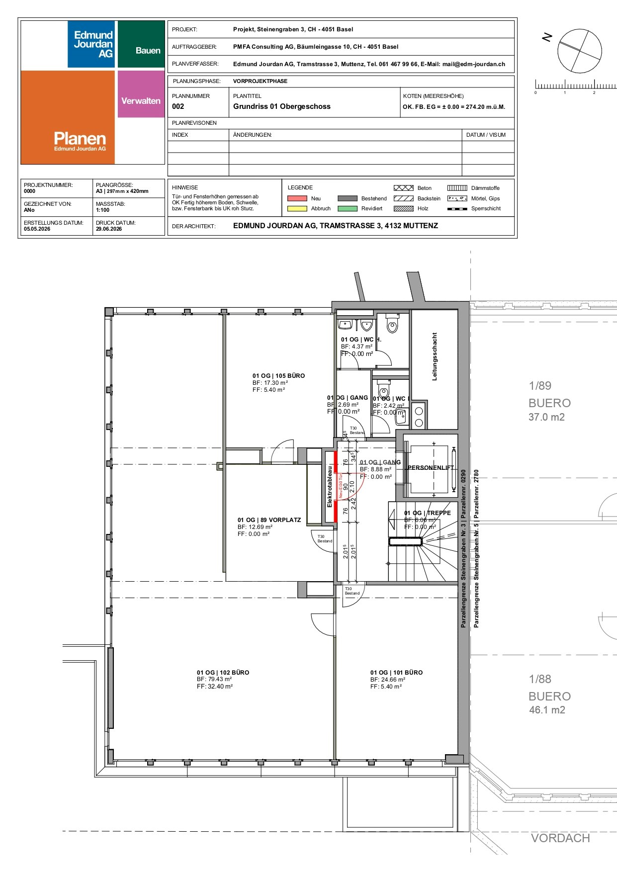 146m² ufficio