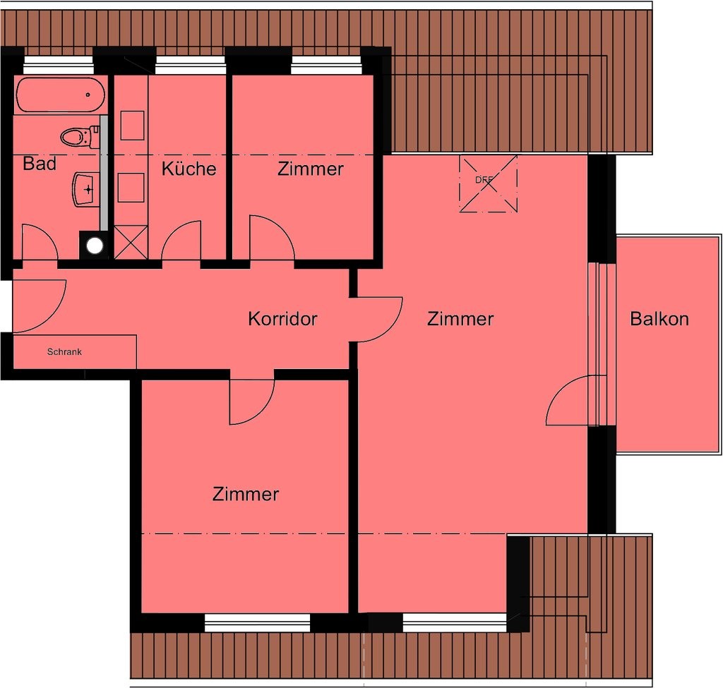 Appartamento di 2 ½ locali, foto 1 di 7