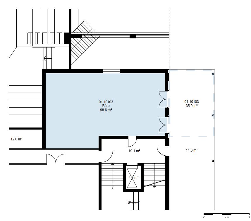 99m² bureau