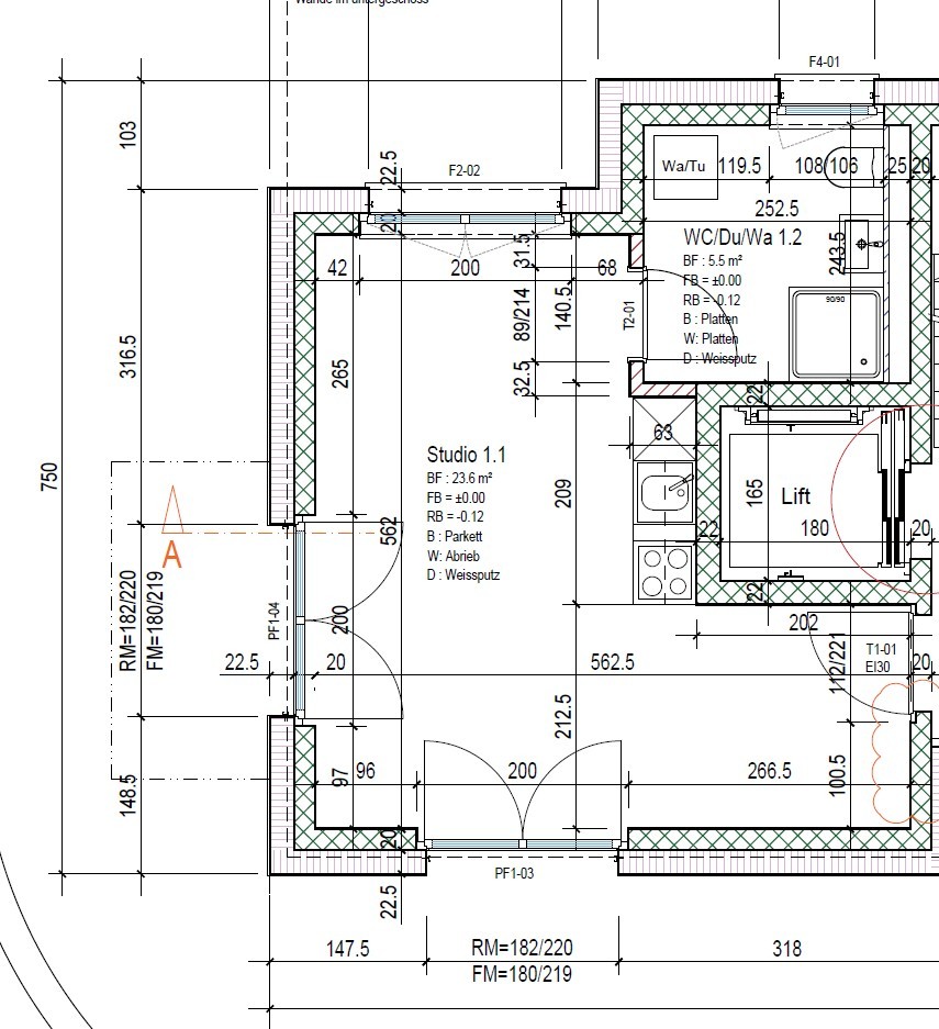 Appartamento di 1 ½ locali, foto 3 di 4