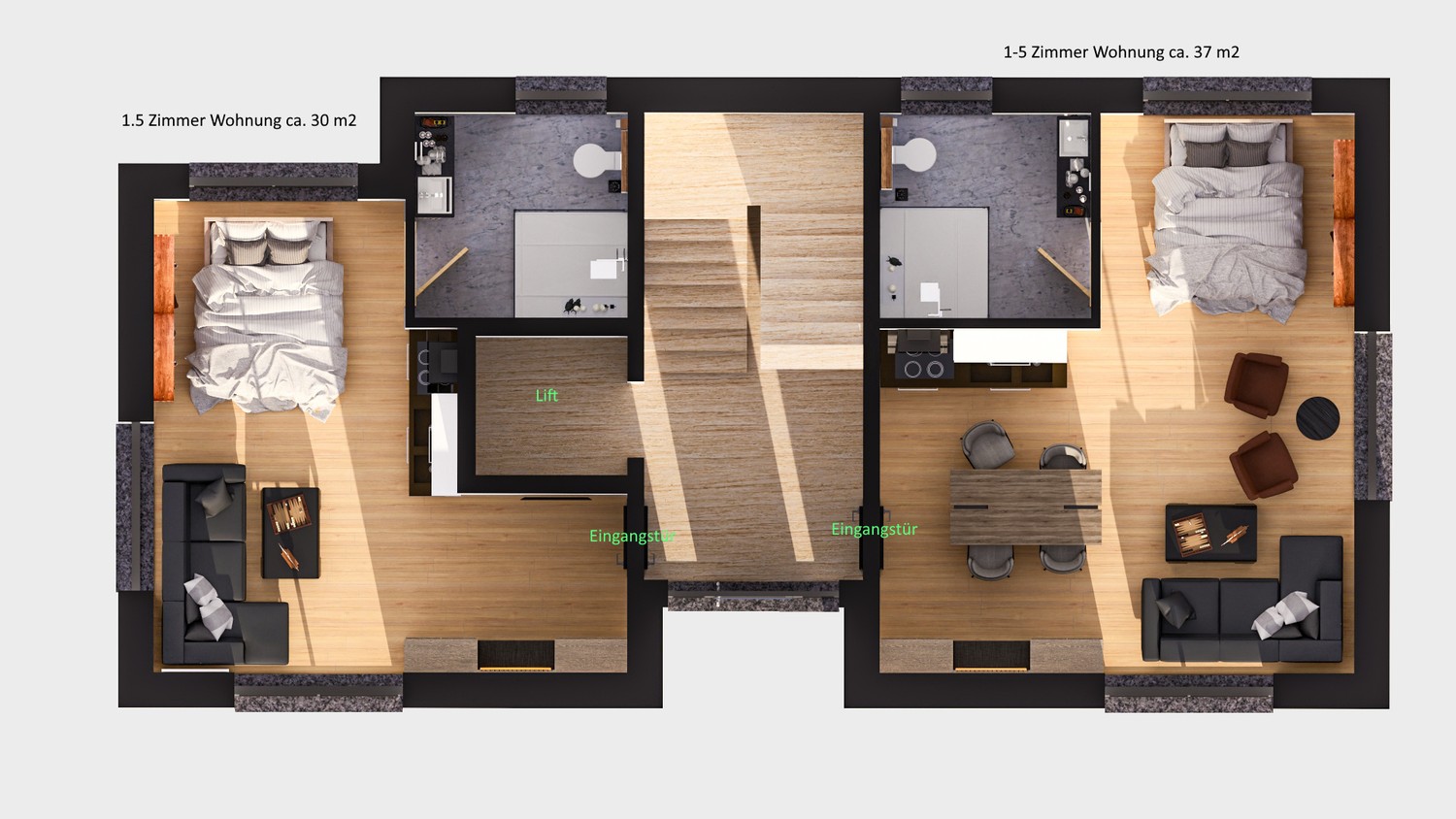 Appartamento di 1 ½ locali, foto 4 di 4