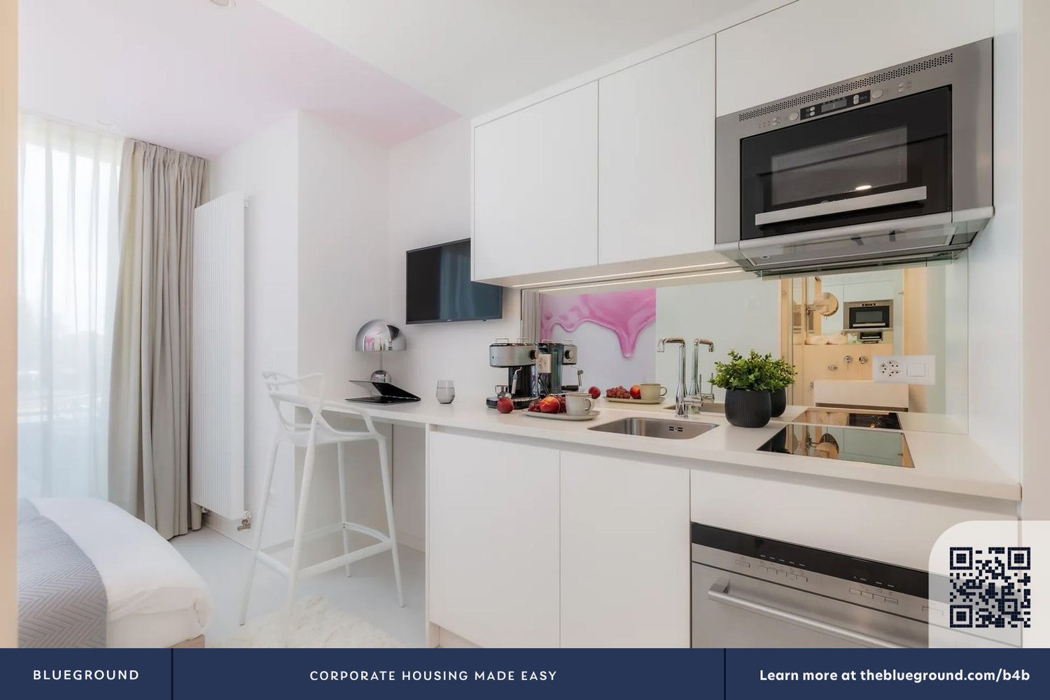 1 room furnished flat, foto 4 di 10