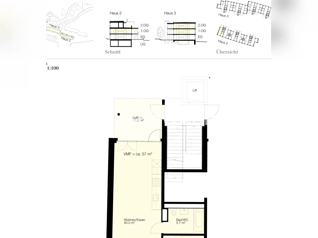 Appartamento di 2 ½ locali