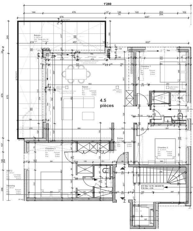 4 ½ rooms apartment