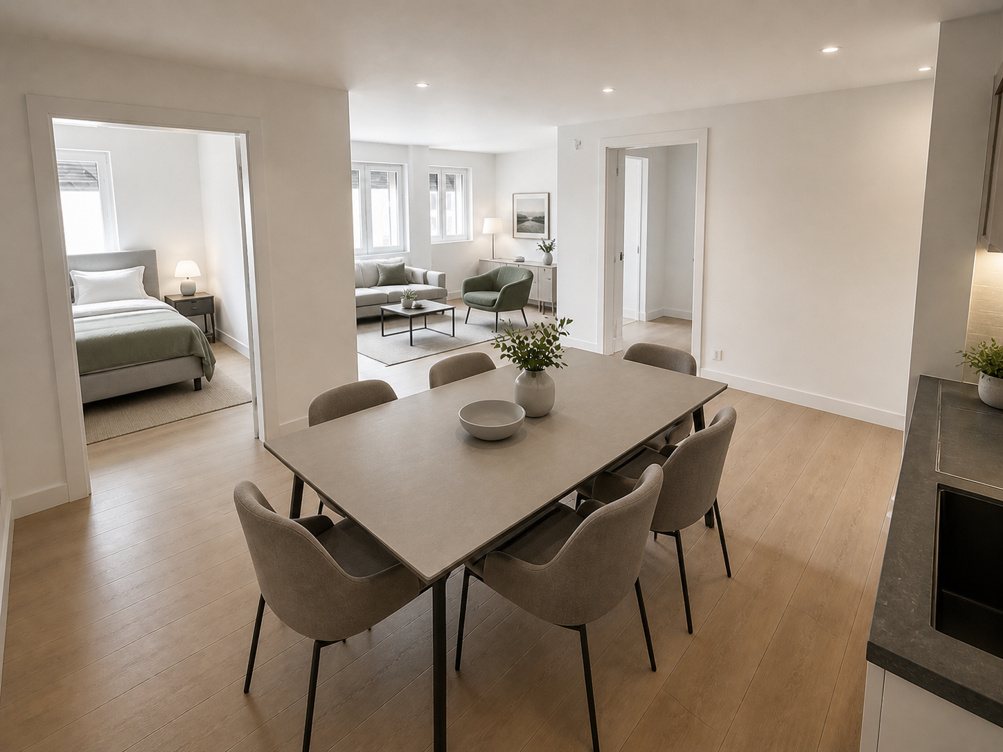 Duplex de 2 ½ pièces