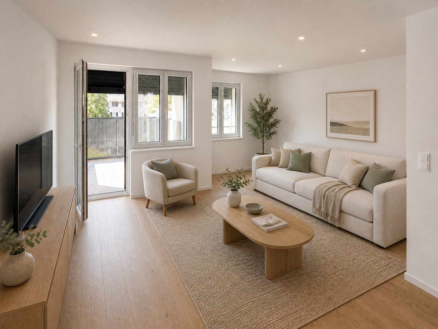 Duplex de 2 ½ pièces