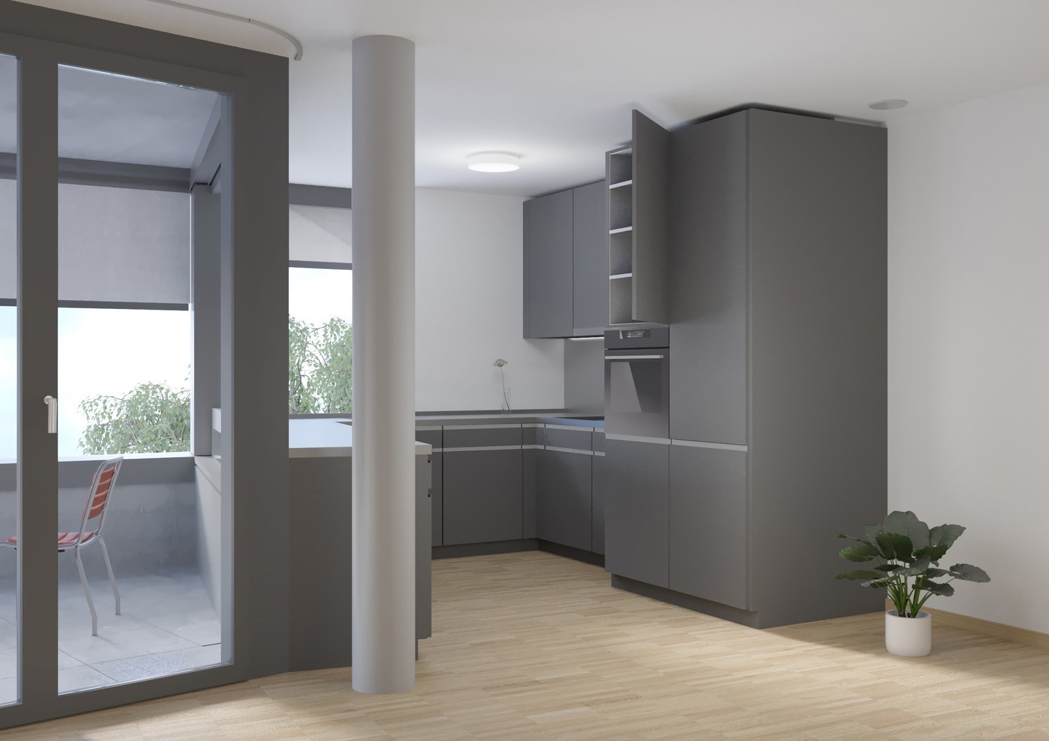 Appartement de 3 ½ pièces