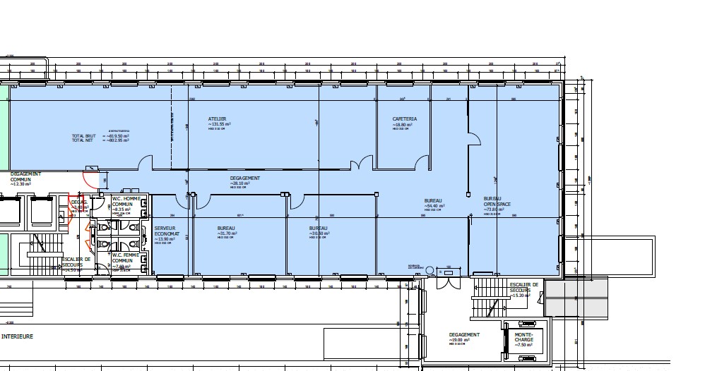 440m² oggetto industriale