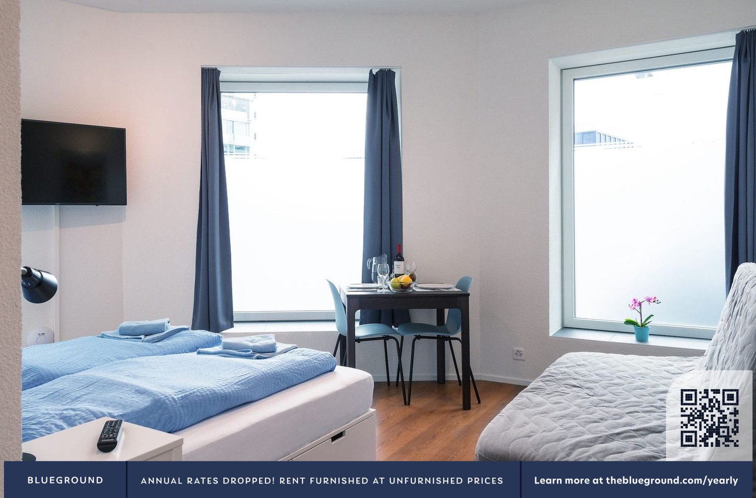 1 room furnished flat
