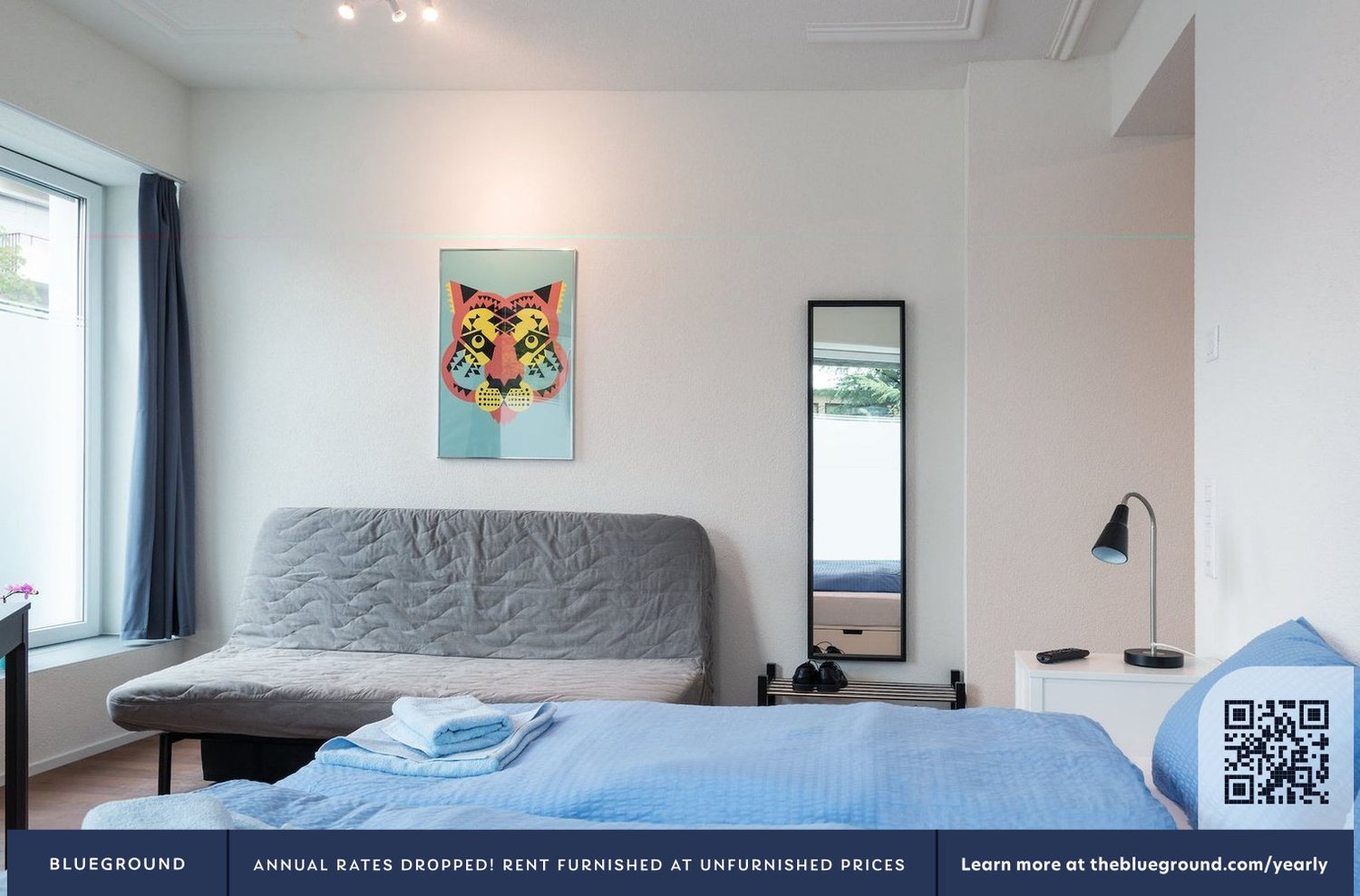 1 room furnished flat