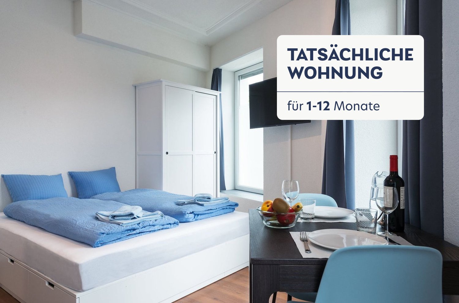 1 room furnished flat