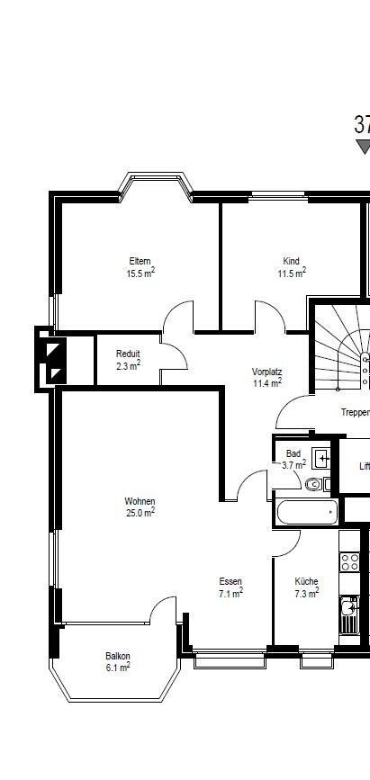 Appartamento di 3 ½ locali, foto 10 di 10