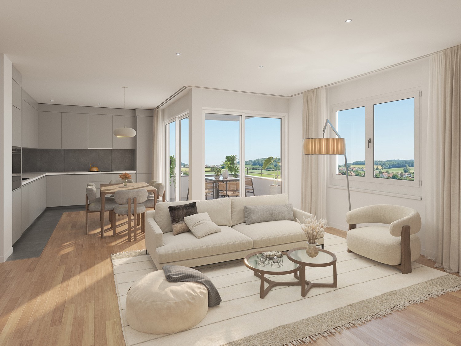 Appartamento di 2 ½ locali, foto 2 di 4