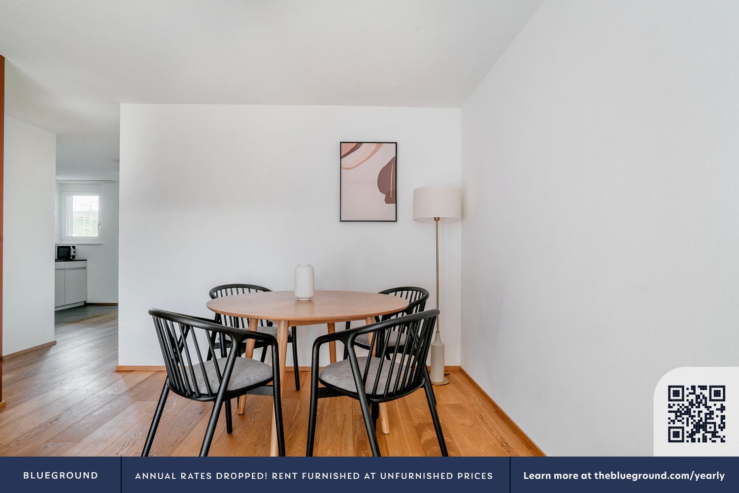 Appartement meublé de 3 ½ pièces
