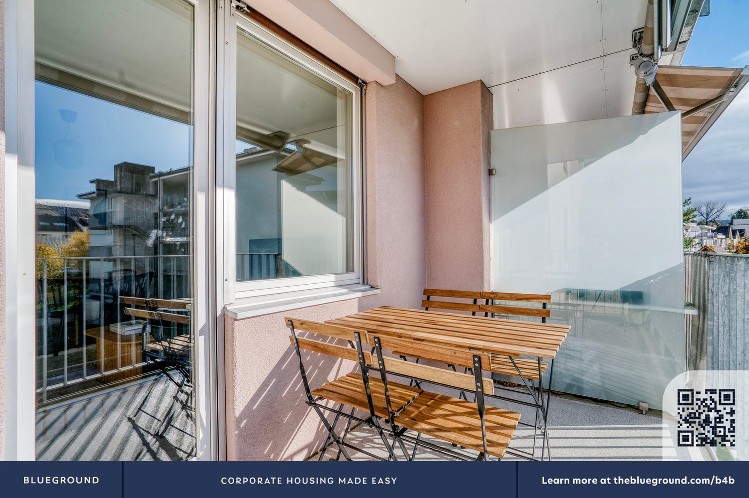 Appartement meublé de 3 ½ pièces
