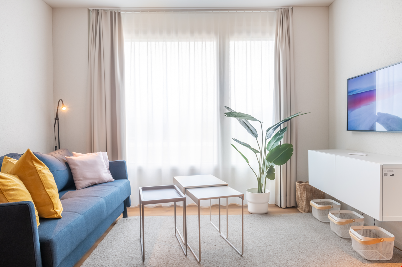 2 ½ rooms furnished flat