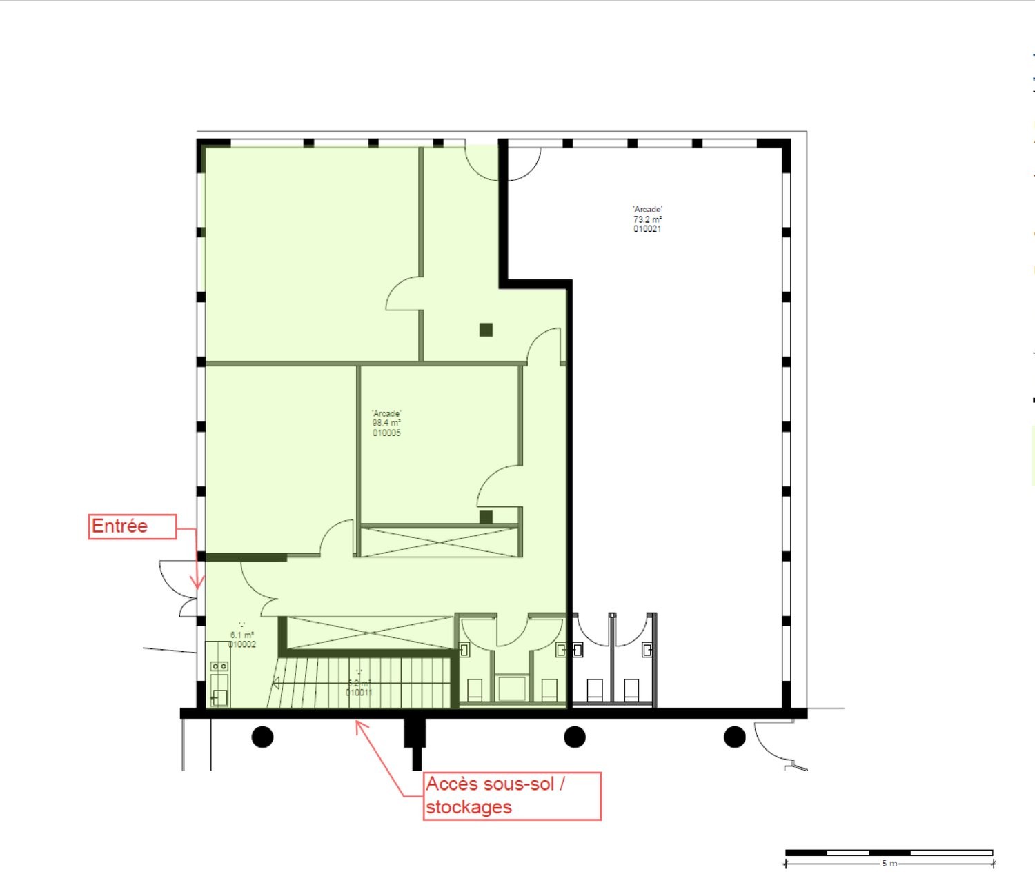 110m² ufficio, foto 8 di 10