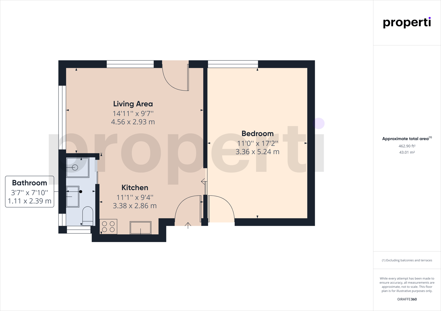 Appartamento di 1 ½ locali, foto 9 di 9